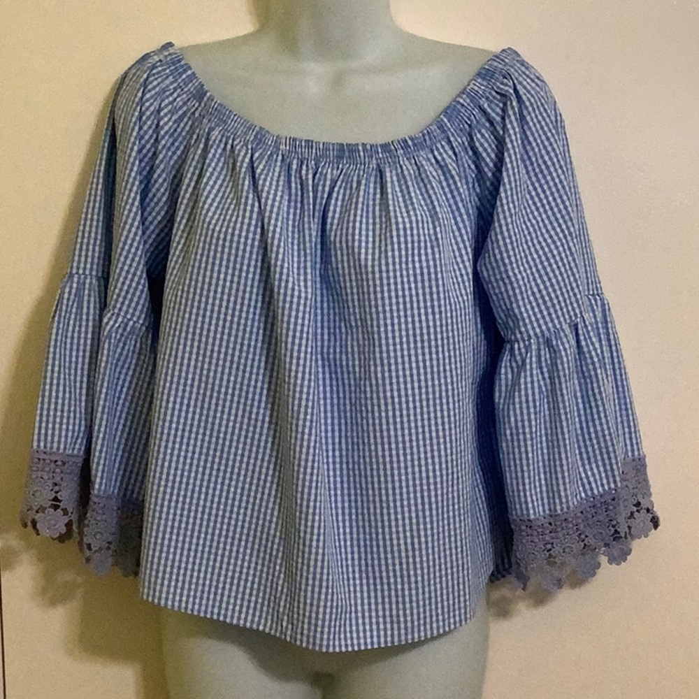 Junior Gingham Top